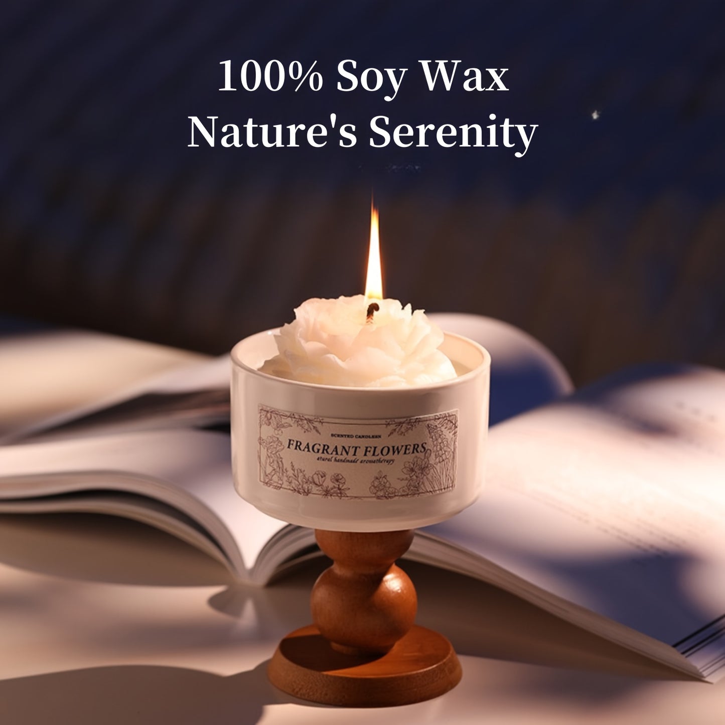 Luxurious Soy Wax Aromatherapy Candle